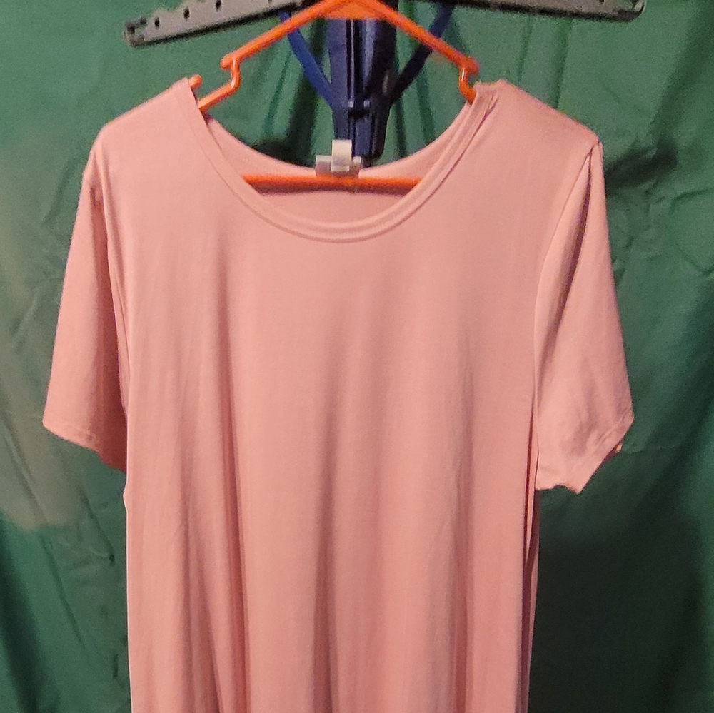 LuLaRoe Soft Pink Maxi Dress